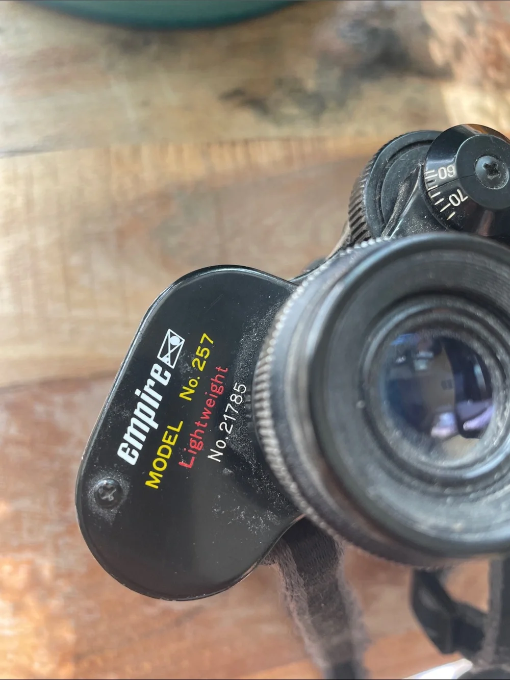 10x35 Black Compact Binoculars — Rugged Field Optic
